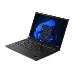 Lenovo ThinkPad X1 Carbon Gen 11 21HM - Conception de charnière à 180 degrés - Intel Core i7 - 1355U - j... (21HM004AFR)_3